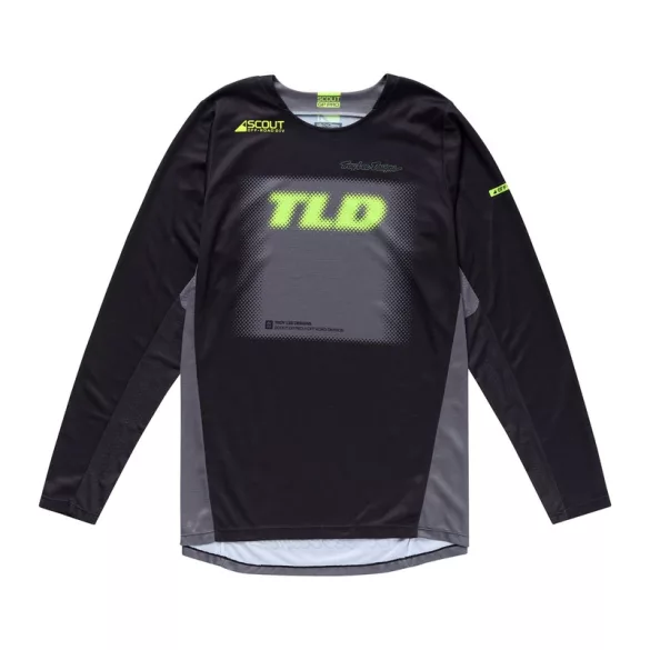Troy Lee Designs GP Pro Fade Out mez - Black/Yellow