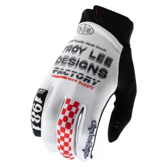 Troy lee designs gp pro kesztyű - factory fehér