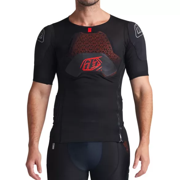TROY LEE DESIGNS Stage Ghost D3O Base Layer rövid újjú protektoring