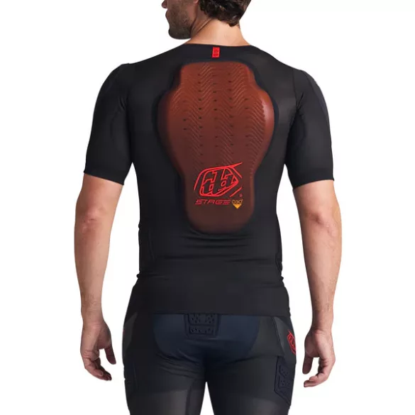 TROY LEE DESIGNS Stage Ghost D3O Base Layer rövid újjú protektoring