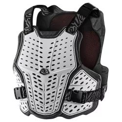   Troy Lee Designs Rockfight CE Flex Chest páncél - fehér színben
