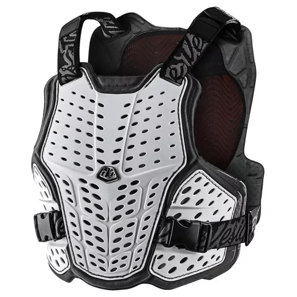 Troy Lee Designs Rockfight CE Flex Chest páncél - fehér színben