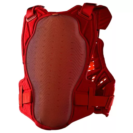 Troy lee designs rockfight ce flex chest páncél - piros színben