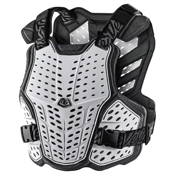 Troy Lee Designs Rockfight Chest páncél - fehér színben