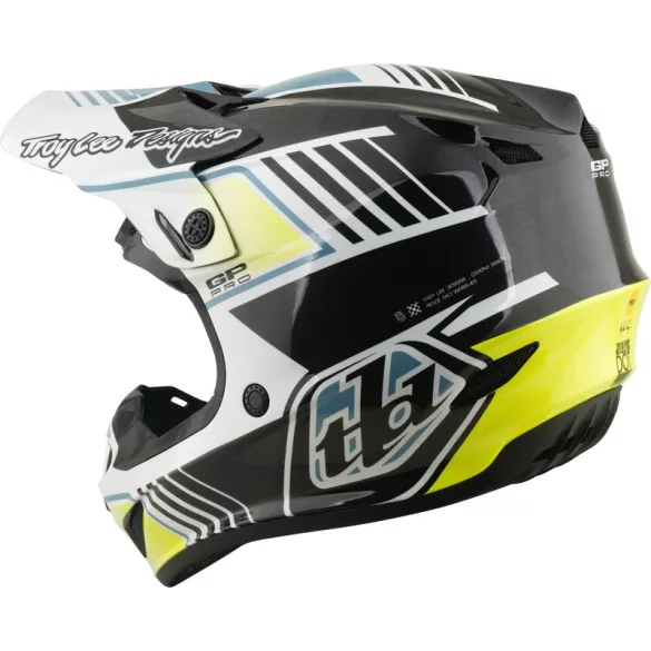 Troy Lee Designs GP Pro Mips Gyerek Bukósisak – Segment Grey