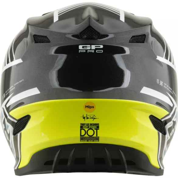 Troy Lee Designs GP Pro Mips Gyerek Bukósisak – Segment Grey