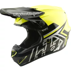   Troy Lee Designs GP Pro Mips Gyerek Bukósisak – Mono Flo Yellow