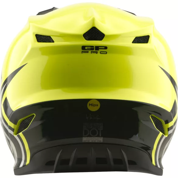 Troy Lee Designs GP Pro Mips Gyerek Bukósisak – Mono Flo Yellow