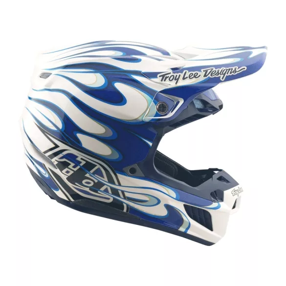 Troy Lee designs SE5 Composite Torched blue bukósisak