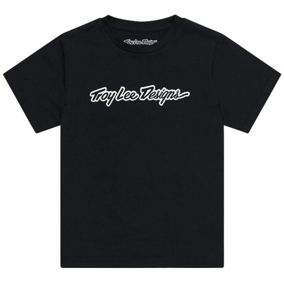 TROY LEE DESIGNS Signature póló - black