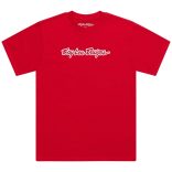 TROY LEE DESIGNS Signature póló - Red