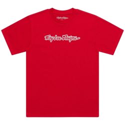 TROY LEE DESIGNS Signature póló - Red