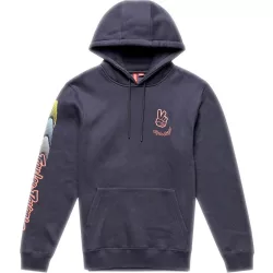 TROY LEE DESIGNS Peace Out pulóver- Carbon/Black