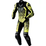 RST Pro Series D3O Airbag motoros bőrruha - Black / Flo Yellow