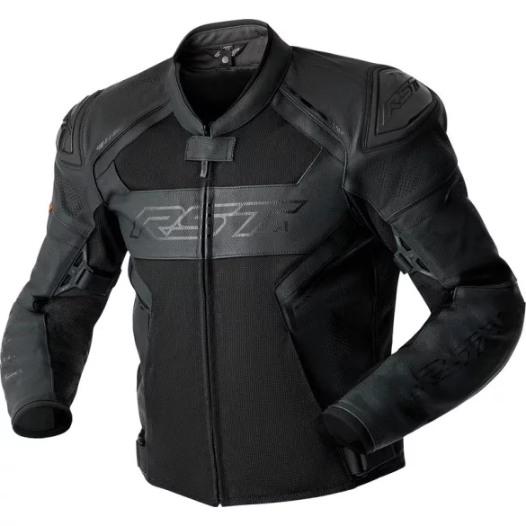 RST S1 Mesh D3O bőrkabát– Black