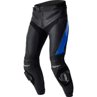 Rst TracTech evo D3O bőr motoros nadrág - fekete/kék