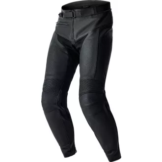   Rst T2 D3O® bőr motoros nadrág - fekete rövidített szár