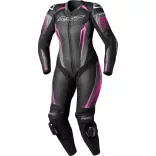 RST Tractech Evo D3O női motoros bőrruha - Black / Pink