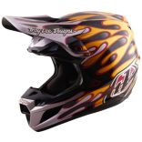 Troy Lee Designs SE5 Carbon Mips bukósisak– Overspray Black/Gold