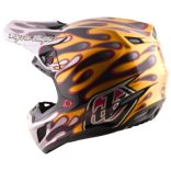 Troy Lee Designs SE5 Carbon Mips bukósisak– Overspray Black/Gold