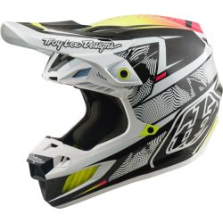   Troy Lee Designs SE5 Carbon Mips bukósisak– Lined Up White