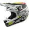 Troy lee designs SE5 carbon mips bukósisak - lined up fehér
