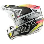 Troy Lee Designs SE5 Carbon Mips bukósisak– Lined Up White