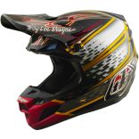 Troy Lee Designs SE5 Composite Mips bukósisak– Wings Black