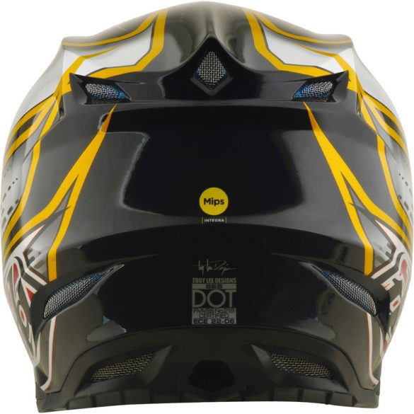 Troy Lee Designs SE5 Composite Mips bukósisak– Wings Black
