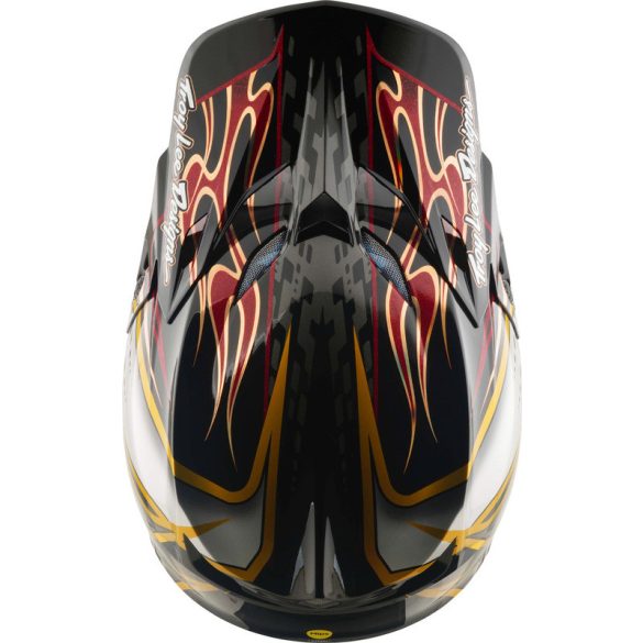 Troy Lee Designs SE5 Composite Mips bukósisak– Wings Black