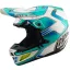 Troy lee designs SE5 composite mips bukósisak - crest real teal kék/fehér