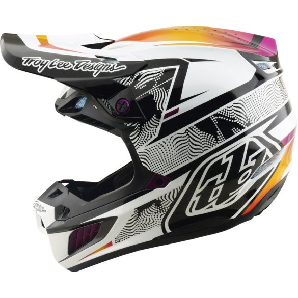 Troy Lee Designs SE5 Composite Mips Bukósisak– Lined Up Black