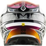 Troy Lee Designs SE5 Composite Mips Bukósisak– Lined Up Black