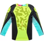 Troy Lee Designs SE Pro gyerek mez-Black/Flo Yellow