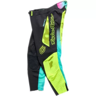 Troy lee designs se pro nadrág - myth fekete/Flo sárga