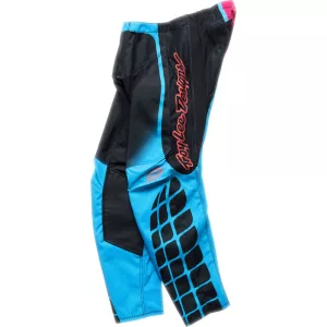 Troy Lee Designs GP Pro gyerek nadrág-Framework (Black/Cyan)