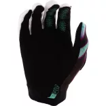 Troy Lee Designs Air Kesztyű– Overspray Black/Real Teal