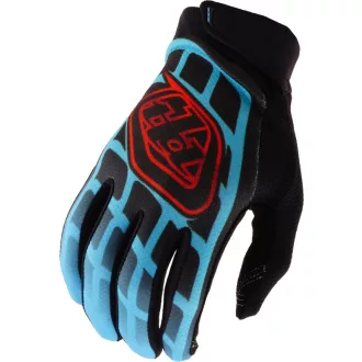   Troy lee designs gp pro kesztyű - framework fekete/Ciánkék