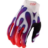Troy Lee Designs Air gyerek kesztyű – Overspray White/Violet