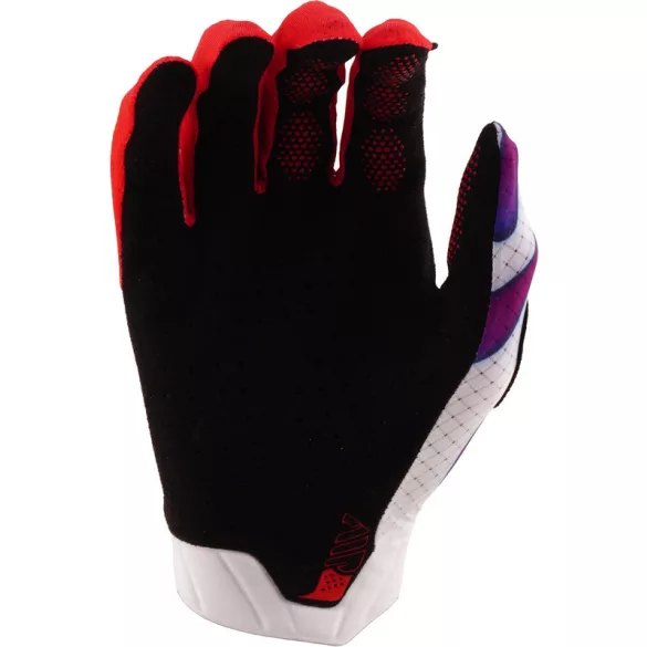 Troy Lee Designs Air gyerek kesztyű – Overspray White/Violet