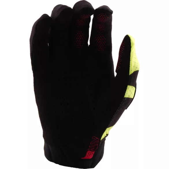 Troy Lee Designs Air gyerek kesztyű – Cyclops Black/Flo Yellow