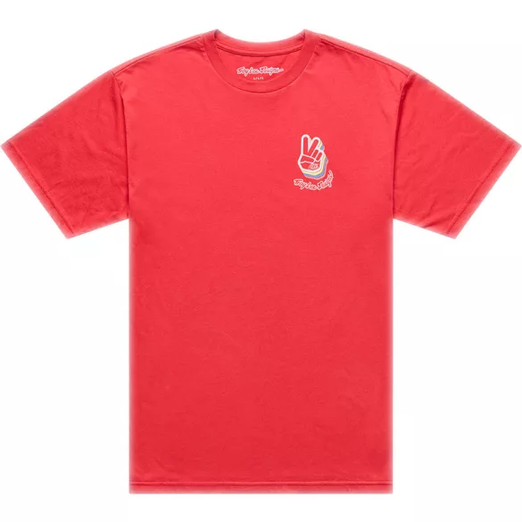 TROY LEE DESIGNS Deuces póló - Scarlet