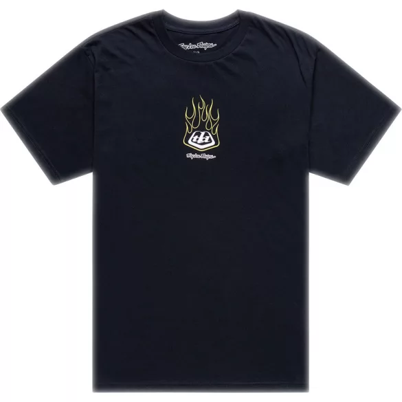 TROY LEE DESIGNS Flame2  póló- Black