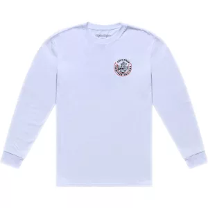 TROY LEE DESIGNS Long Sleeve Carb Club póló - White
