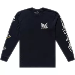 TROY LEE DESIGNS Long Sleeve Handlebar póló - Black