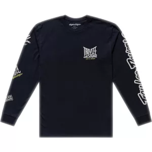 TROY LEE DESIGNS Long Sleeve Handlebar póló - Black