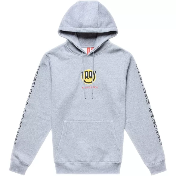 Troy Lee Designs Happy Dayz pulóver– Gray Heather