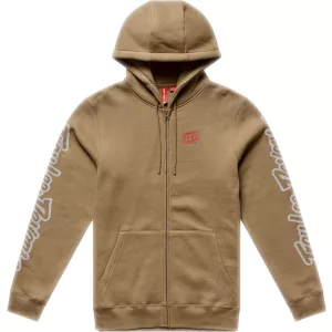 Troy Lee Designs Zip Up Badge pulóver– Sienna