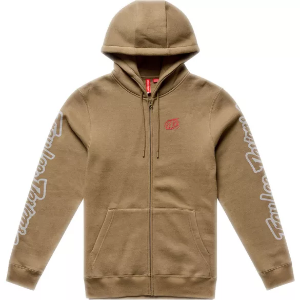 Troy Lee Designs Zip Up Badge pulóver– Sienna