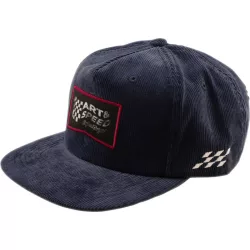   TROY LEE DESIGNS Unstructured Snapback Winners Circle SAPKA- Corduroy Indigo